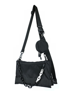 MEDKAI自制机能风斜挎包街潮男大容量尼龙布单肩包休闲旅游健身包