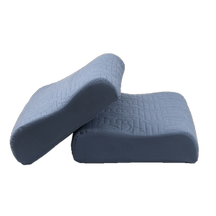 恒源祥防水防螨夹棉乳胶枕枕套一对装40x60家用防头油隔脏枕芯垫