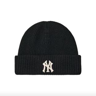 3ABNBM246 冷帽保暖韩国MLB针织毛线渔夫帽男女同款 24年新款 秋冬季