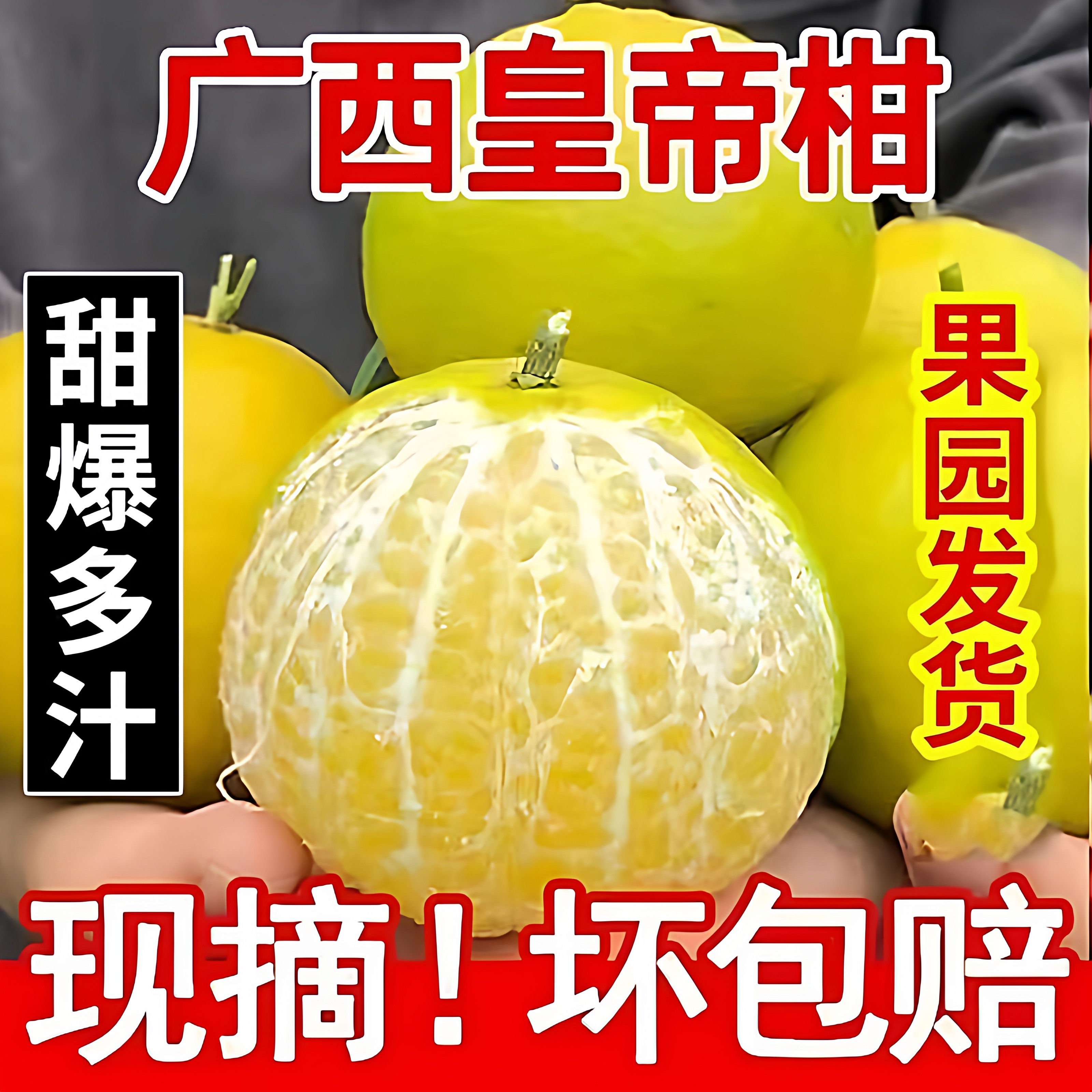 正宗广西皇帝柑现摘薄皮应季新鲜整箱水果柑桔柑橘批发橘子桔子,水产肉类/新鲜蔬果/熟食,桔子,淘宝优惠券,粉丝福利购,淘宝优惠卷