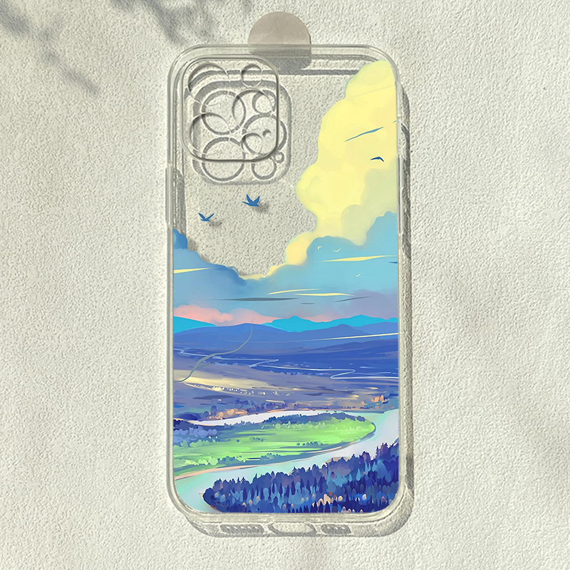 tpu苹果油画iphone11/12/13/14