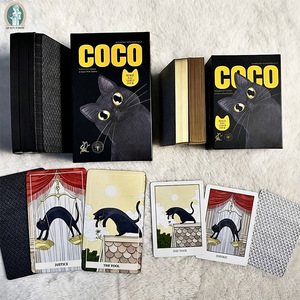【现货】进口正版 可可黑猫塔罗牌 Coco Tarot 泰国卡牌