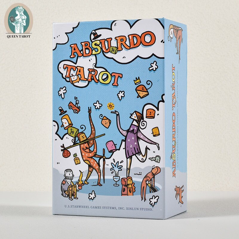 正版原创荒诞塔罗牌 Absurdo Tarot 伟特系桌游卡牌