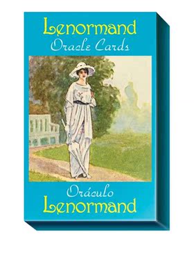 进口正版小雷诺曼36张迷你利诺曼lenormand oracle cards神谕卡牌