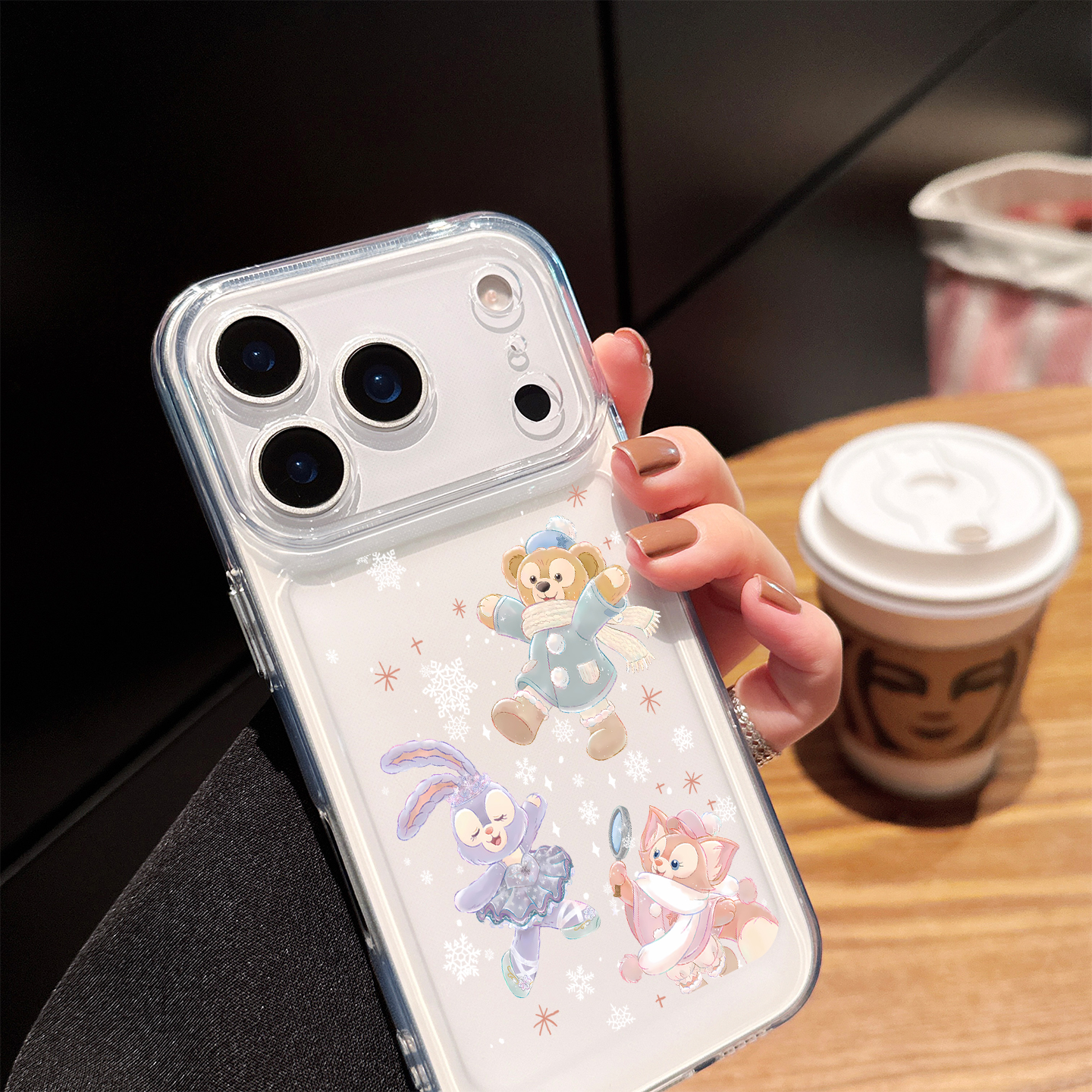 ivan适用苹果17pro手机壳iphone17promax卡通星黛露16promax冬季新款15可爱14透明air高级感13超薄12防摔软壳