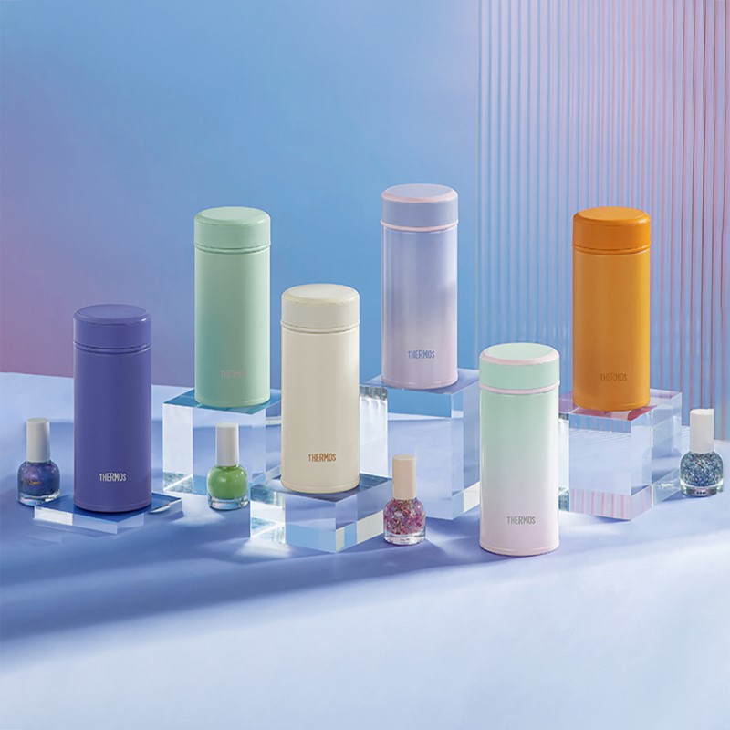 新美甲系列时尚小巧便携保温杯TCOG-250礼盒装