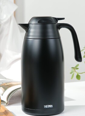 膳魔师保温壶家用304不锈钢大容量2L真空便携大号热水壶THX-2000