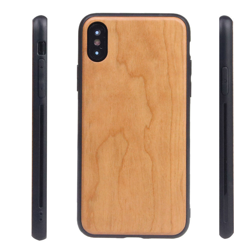 适用苹果1promax手机壳iPhone13ProMax木质手机壳定制手机套14pro