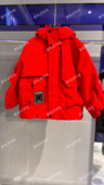 MHP麦哈派冬款 儿童男女童新款 红色外套防风羽绒服保暖带帽255096