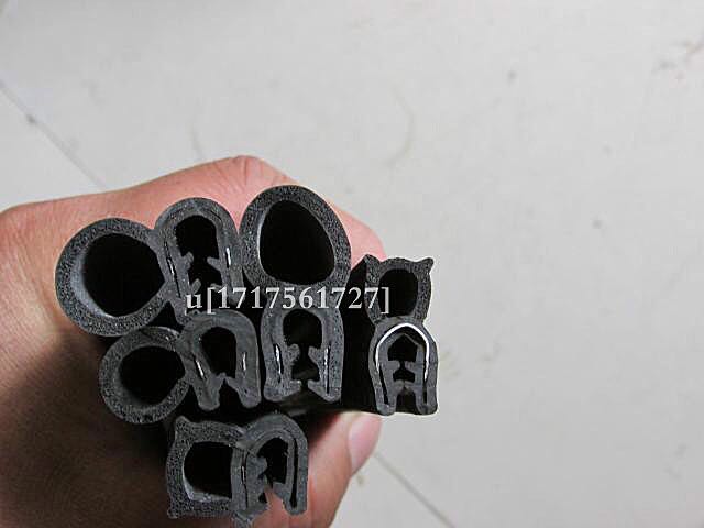 通用型内带支撑汽车 车门密封条 门框密封条中门隔音条带泡密封条