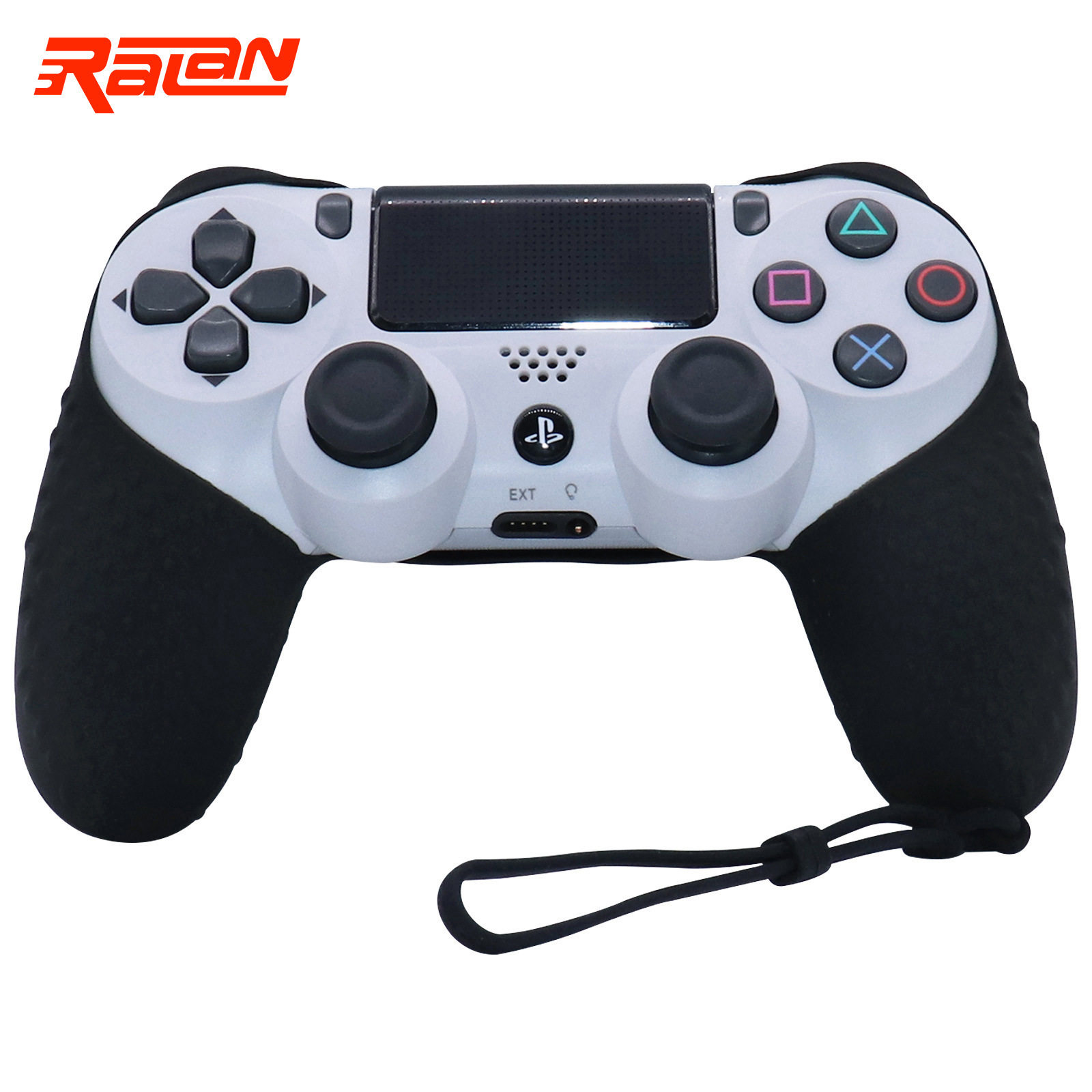 PS4手柄保护套P4手柄壳保护套带挂绳保护壳硅胶套PS4防滑手柄壳