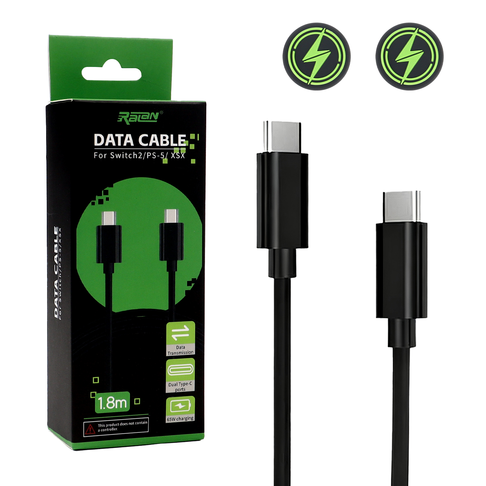 适用索尼Switch2主机充电线