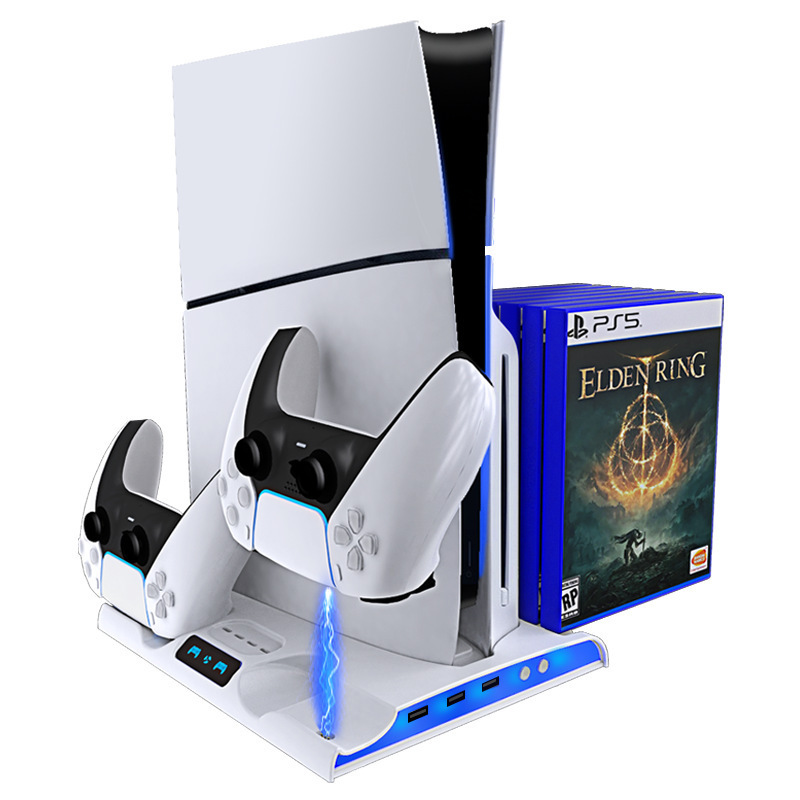 PS5多功能散热手柄充电器