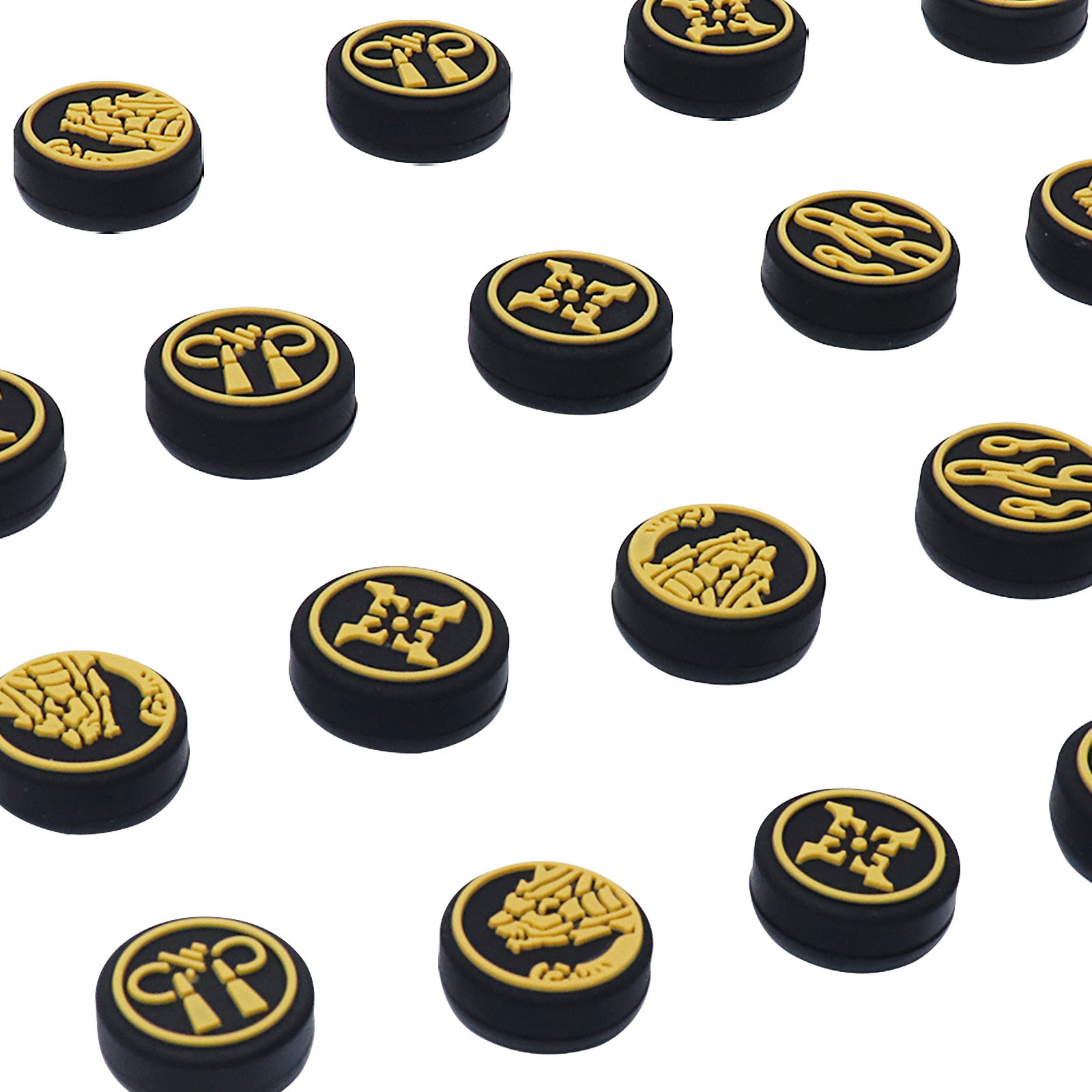 Switch摇杆帽怪物猎人主题 NS摇杆套 配件硅胶摇杆帽Switch蘑菇帽