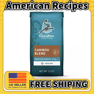 美国直邮Caribou Roast Ground Coffee 中度烘焙研磨咖啡340g