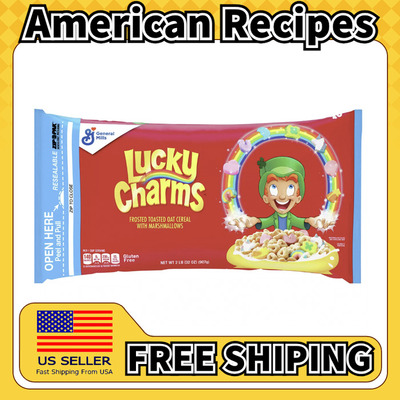 美国直邮General Mills Lucky Charms Cereal Bag 麦片冷冲麦片