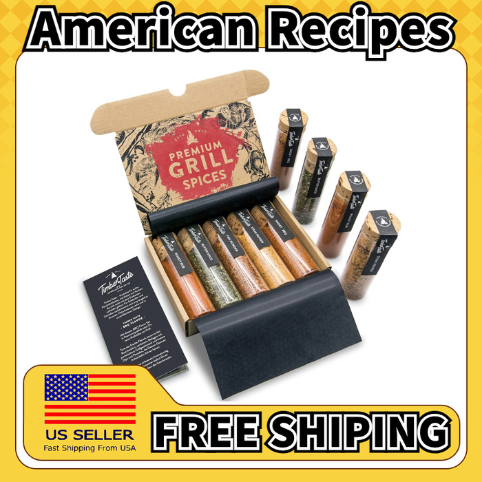 美国直邮TIMBER TASTE BBQ Spice 烧烤香料礼品套装烧烤调味料