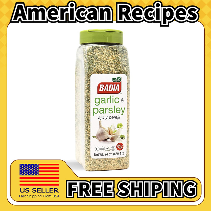 美国直邮Badia Garlic and Parsley美式烹饪大蒜欧芹调味料680.4g