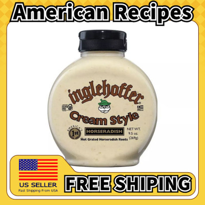 美国直邮Inglehoffer Cream Style Horseradish 奶油辣根酱269g