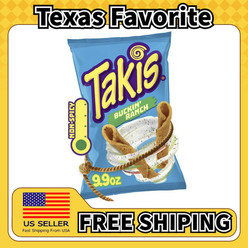 美国直邮Takis香辣甜辣椒玉米片酸辣辣玉米条休闲零食280.7g*2包
