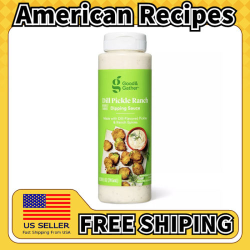 美国直邮Good Gather Dill Pickle Ranch 莳萝泡菜牧场蘸酱245g