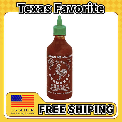 美国直邮Huy Fong Sriracha Hot Chili Sauce汇丰拉差辣椒酱435g