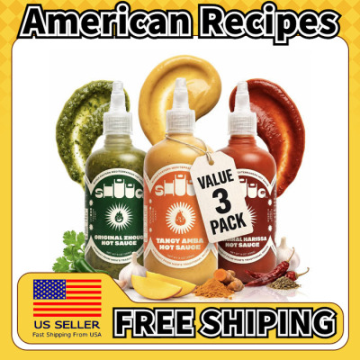 美国直邮 Shuug Hot Sauce 安巴辣酱周格辣酱中东地中海风味255g