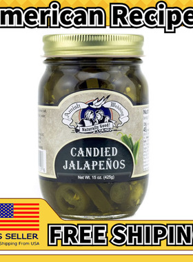 美国直邮Amish Wedding Candied Jalapenos 糖渍墨西哥辣椒425g