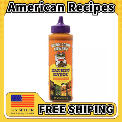 美国直邮Asian Cajun Cowboy Bangin' Bayou Aioli辣椒蜂蜜蛋黄酱