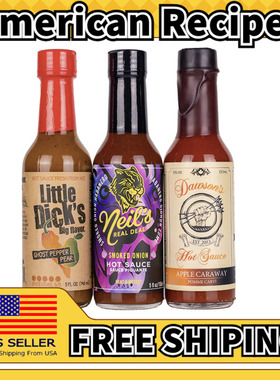 美国直邮Hot Ones Hot Sauce Warmup Pack SEASON 25 辣椒酱组合