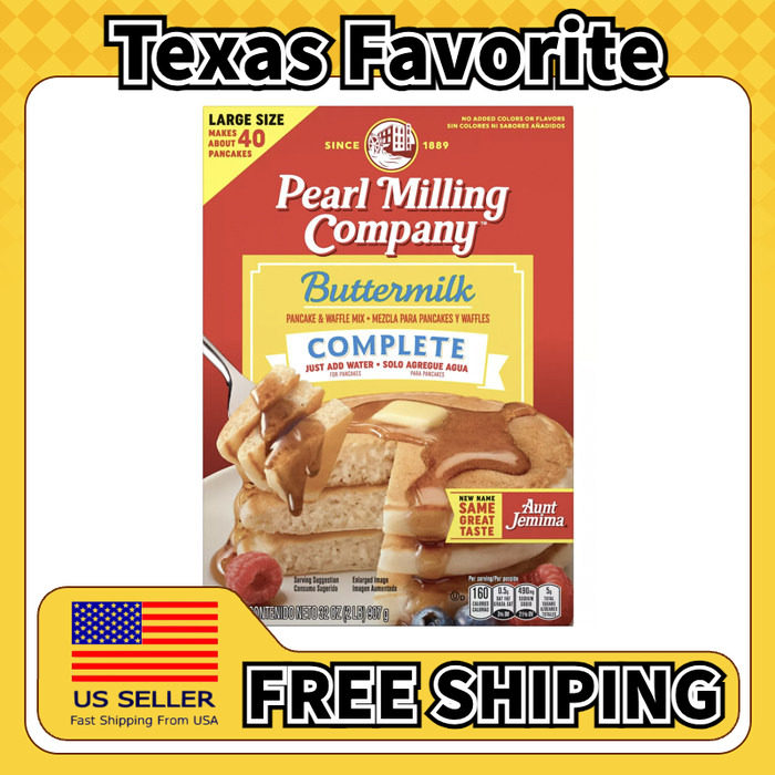 美国直邮Pearl Milling Company Waffle Mix美式煎饼华夫饼预拌粉