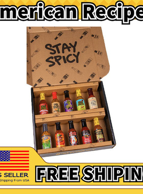 美国直邮HOT ONES HOT SAUCE SEASON 25期美式辣椒酱挑战