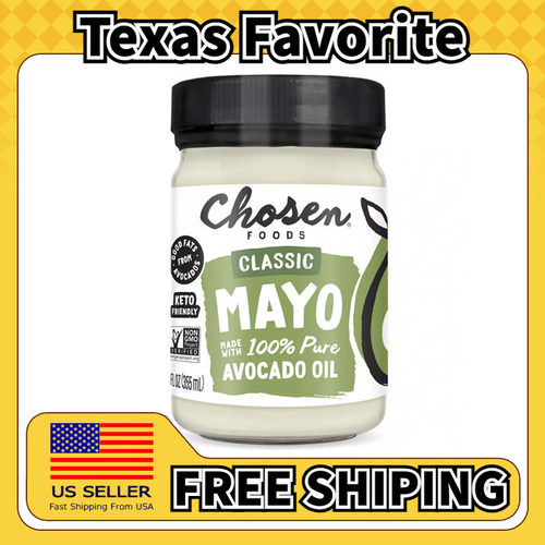 美国直邮Chosen Foods Classic Avocado Oil Mayo 牛油果油蛋黄酱