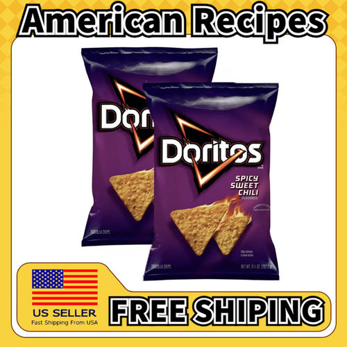美国直邮Doritos多力多滋Dinamita 薯片玉米片休闲零食262.2g*2包