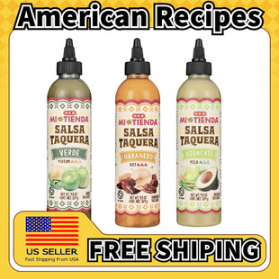 美国直邮HEB Mi Tienda Salsa Taquera 墨西哥玉米饼莎莎酱269g