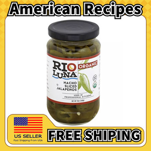 美国直邮Rio Luna Organic Nacho Sliced Jalapenos 墨西哥辣椒片