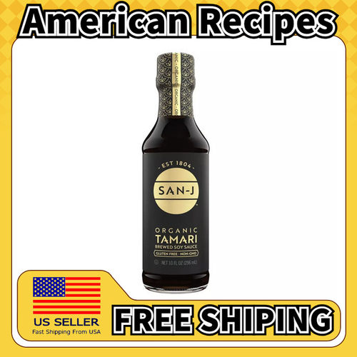 美国直邮San-J Organic Tamari Wheat-Free Soy Sauce 无麸质酱油