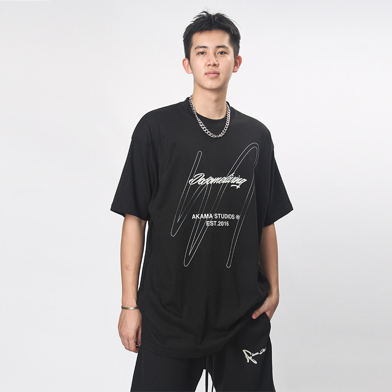 重磅305G原创印花短袖