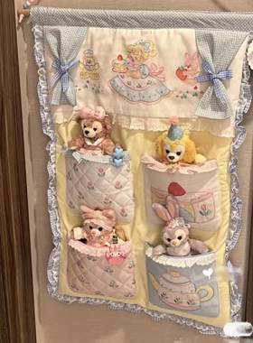 收纳袋墙面挂少女家居