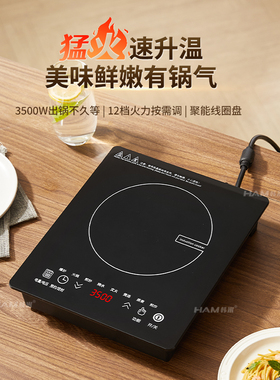 气电一体灶台嵌两用大功率电磁炉