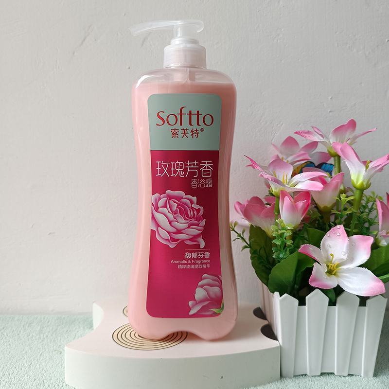 保湿补水沐浴露索芙特玫瑰通用