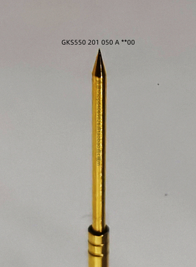ingun英钢测试探针 GKS550201050A1500 圆尖头短款 0.78*34.6mm