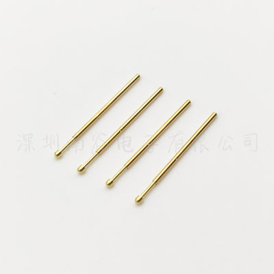 华荣P50-D2 SK4/PA50-D2 0.9mm镀金圆头 PCB测试探针 0.68/16.5mm