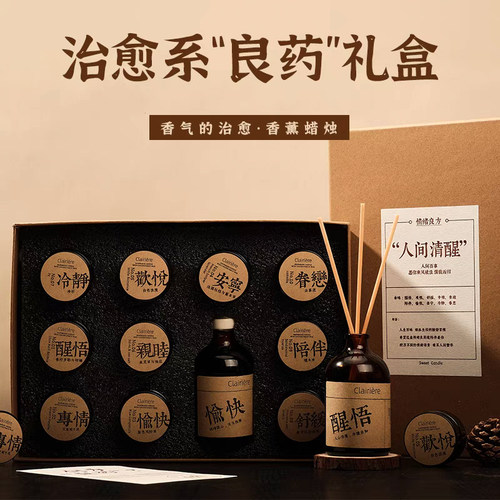【情人节香薰礼物】香氛礼盒套装