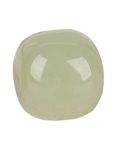 Натуральные бусины из нефрита, браслет из провинции Цинхай из белого нефрита