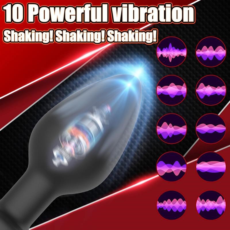 Silicone Butt Anal Plug For Gay Men Prostate Massager G-spot