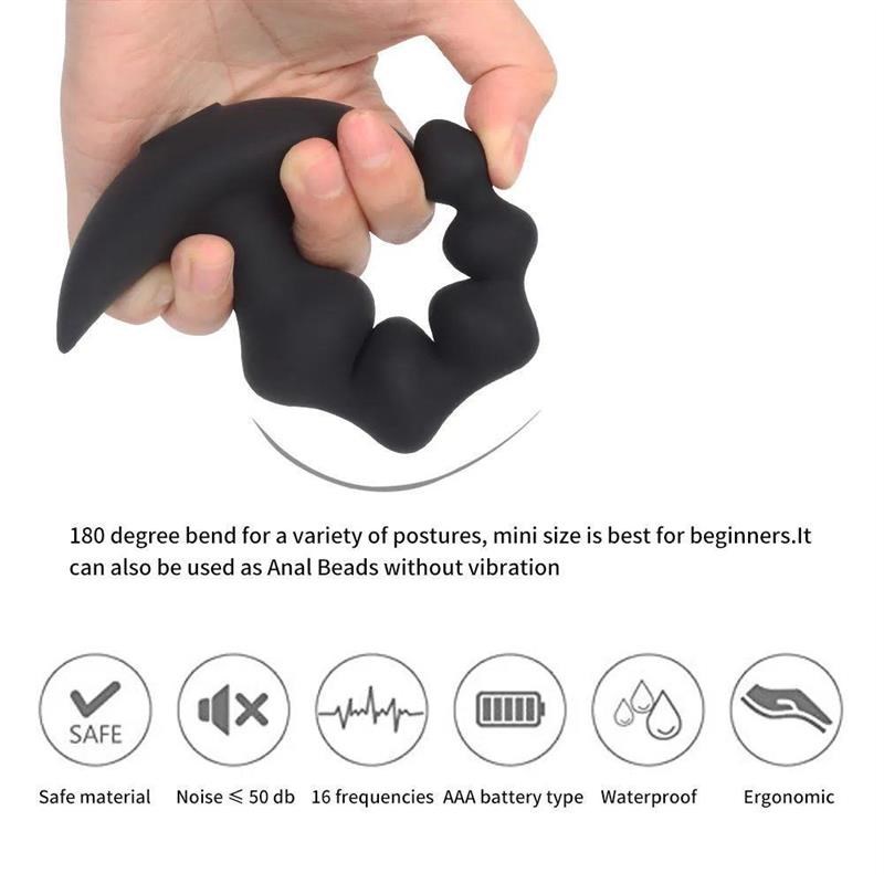 Super Long PVC Anal Dildo Prostate Massager Butt Plug For St
