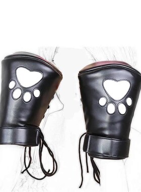 BDSM Bondage Gear Kit Fetish Fist Mitts Pony Play Slave Mitt