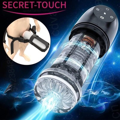 Automatic Mastubator Male Sucking Rotation Blowjob Wearable