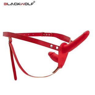 Vibrating Strap On Harness Dildo Vibrator Panties for Woman